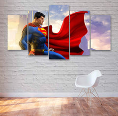 Superman DC Comics Avengers Wall Art Canvas Printing Decor