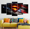 Image of Superman Logo Wall Art Canvas Printing Decor