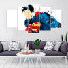 Image of Superman Super Hero DC comic Wall Art Canvas Printing Decor