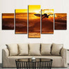 Image of Surfing Sunset Ocean Waves Professional Surfer Wall Art Canvas Printing Decor