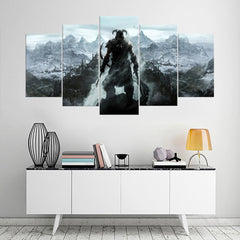 The Elder Scrolls Skyrim Wall Art Canvas Printing Decor