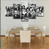 Image of The Godfather Movie Wall Art Canvas Printing - 5 Panels