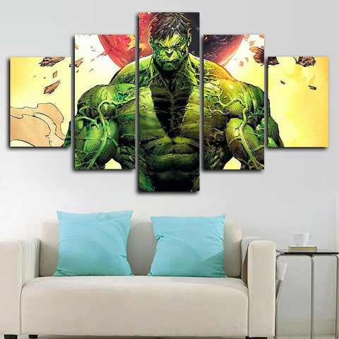 The Hulk Comics Super Hero Wall Art Canvas Printing Decor