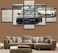 Toyota Supra MK3 Drift Cars Wall Art Canvas Printing Decor