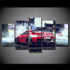 Image of Toyota Super Red Car Wall Art Canvas Printing Decor