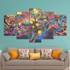 Tree of Life Abstract Wall Art Canvas Printing Decor