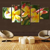 Image of Tropical Flower Wall Art Canvas Printing Decor
