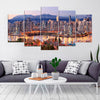 Image of Vancouver Canada Skyline Cityscape Wall Art Canvas Printing Decor