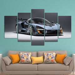 Victory Grey 2018 McLaren Senna Wall Art Canvas Printing Decor