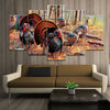 Image of Wild Turkey Animal Wall Art Canvas Printing Decor