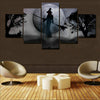 Image of Witch Shadow in Halloween night Wall Art Canvas Printing Decor