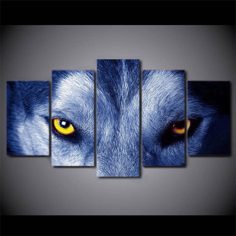 Wolf Eyes Wall Art Canvas Printing Decor