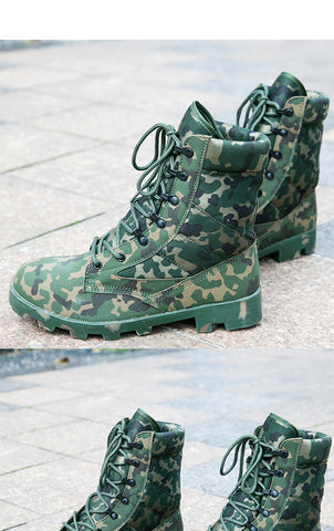Tactical Boots Camouflage Army Safety Shoes Military Combat