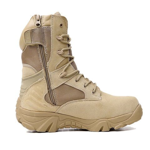 Men Military Boots Tactical Desert Combat Army Work Shoes