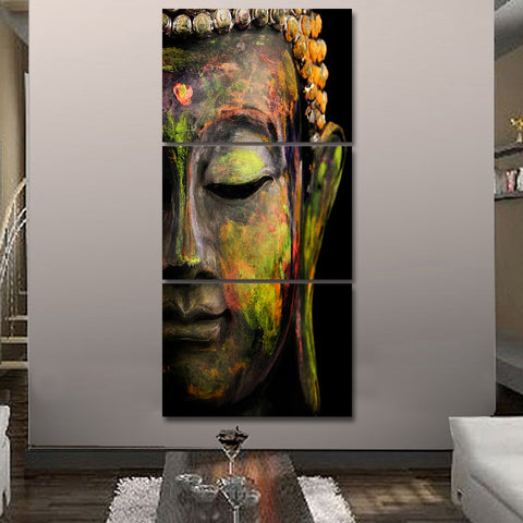 Buddha Portrait Religion Wall Art Canvas Printing