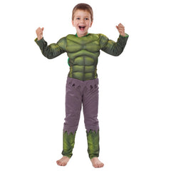 Avengers Hulk Muscle Costume Halloween Carnival Party