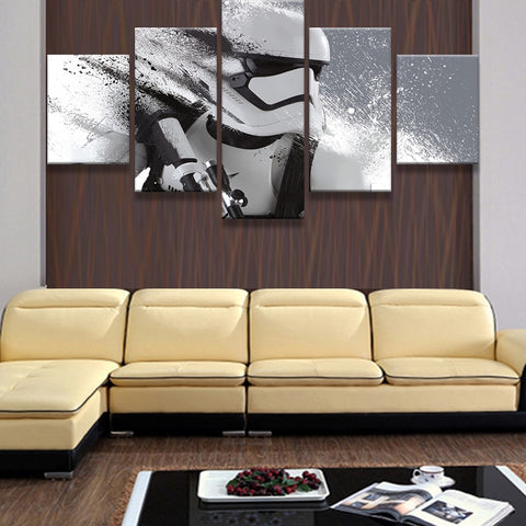 Star Wars Modular Soldier Wall Art Decor Canvas Printing - BlueArtDecor