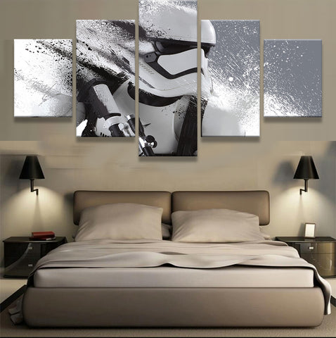 Star Wars Modular Soldier Wall Art Decor Canvas Printing - BlueArtDecor