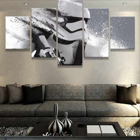 Star Wars Modular Soldier Wall Art Decor Canvas Printing - BlueArtDecor