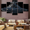 Image of Star Wars Imperial Battleship Star Destroyer Wall Art Decor Canvas Printing - BlueArtDecor