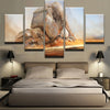 Image of Star Wars Desert Fighter wall art decor design hanging decoration home office artwork - BlueArtDecor
