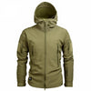 Image of Men's Military Camouflage Fleece Jacket Army Tactical Clothing