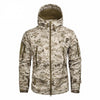 Image of Men's Military Camouflage Fleece Jacket Army Tactical Clothing