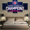 Image of Chicago Cubs Sports Wall Art Decor Canvas Printing