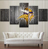 Image of Minnesota Vikings Team Sports Wall Art Decor Canvas Printing - BlueArtDecor