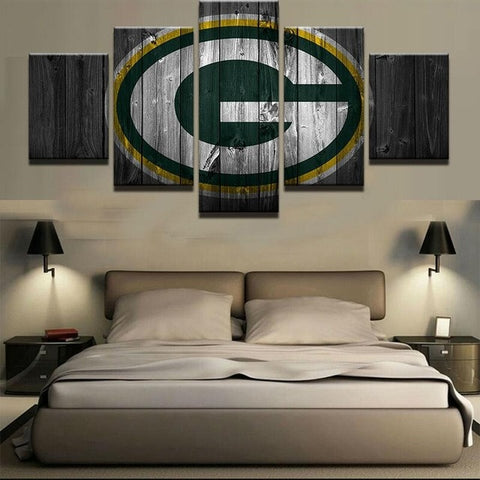 Green Bay Packers Team Sports Wall Art Decor Canvas Printing - BlueArtDecor