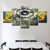 Image of Green Bay Packers Sports Wall Art Decor Canvas Printing