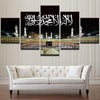 Image of Islamic Mosque Castle Canvas Printing Wall Art Decor - BlueArtDecor