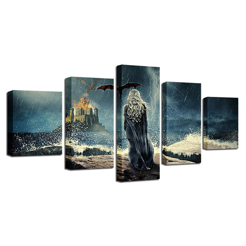 Game Of Thrones TV Series Wall Art Canvas Printing - BlueArtDecor