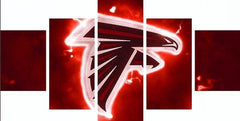 Atlanta Falcons Team Sports Wall Art Canvas Printing - BlueArtDecor