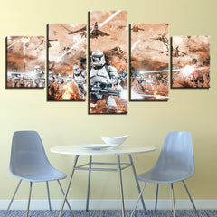 Stormtrooper Star Wars Wall Art Decor HD Picture Canvas Print Poster Home Movie