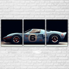 Image of Luxury Sports Car Racing Wall Art Decor Canvas Printing - BlueArtDecor