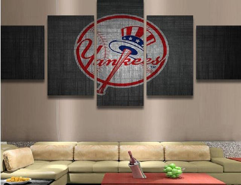 New York Yankees Sports Art Wall Canvas Print