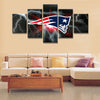 Image of New England Patriots Sports Art Wall Decor Canvas Print - BlueArtDecor