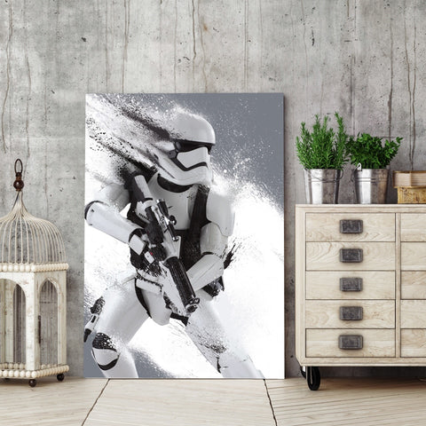 Star Wars Storm Trooper Wall Art Canvas Printing - BlueArtDecor