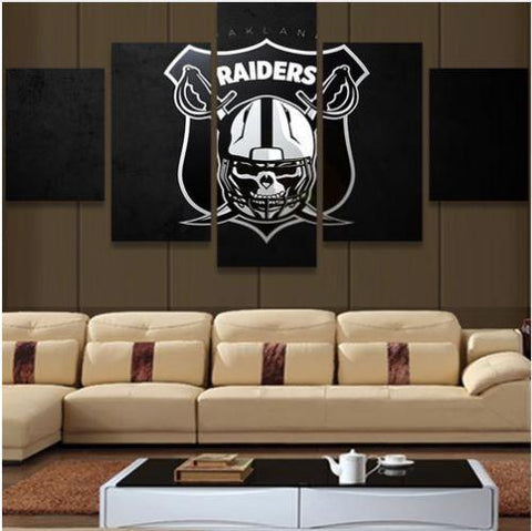 Oakland Raiders Sports Canvas Print Canvas Decor