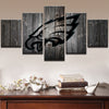 Image of Philadelphia Eagles Wooden Sports Canvas Print Wall Art Decor - BlueArtDecor