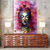 Image of Color Splash Buddha Wall Art Decor Canvas Printing - BlueArtDecor