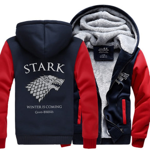 Game of Thrones wool hoodies jacket sweatshirt - BlueArtDecor