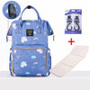 Image of Mummy Maternity Diaper Nursing bag travel nappy backpack - BlueArtDecor
