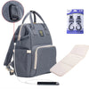 Image of Mummy Maternity Diaper Nursing bag travel nappy backpack - BlueArtDecor