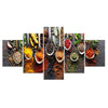 Image of Kitchen flavoring spices food wall art canvas printing