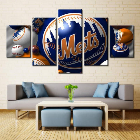 New York Mets Wall Art Decor Canvas Printing