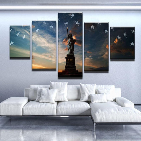 Statue of Liberty New York Wall Art Canvas Printing Decor